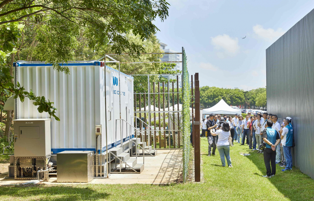 K8·凯发(中国)天生赢家·一触即发西大墩窯文化館建置屋頂全綠電及儲能櫃，為兼具創能儲能的永續綠能場域